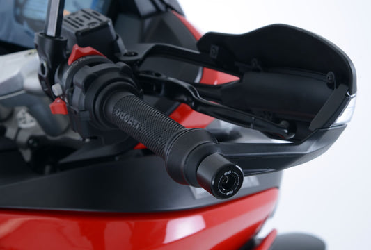 Stabilizzatori / tamponi manubrio, Ducati 950 (S) Multistrada '17- / 950 Hypermotard '19- / Desert X '22- c/paramani originali