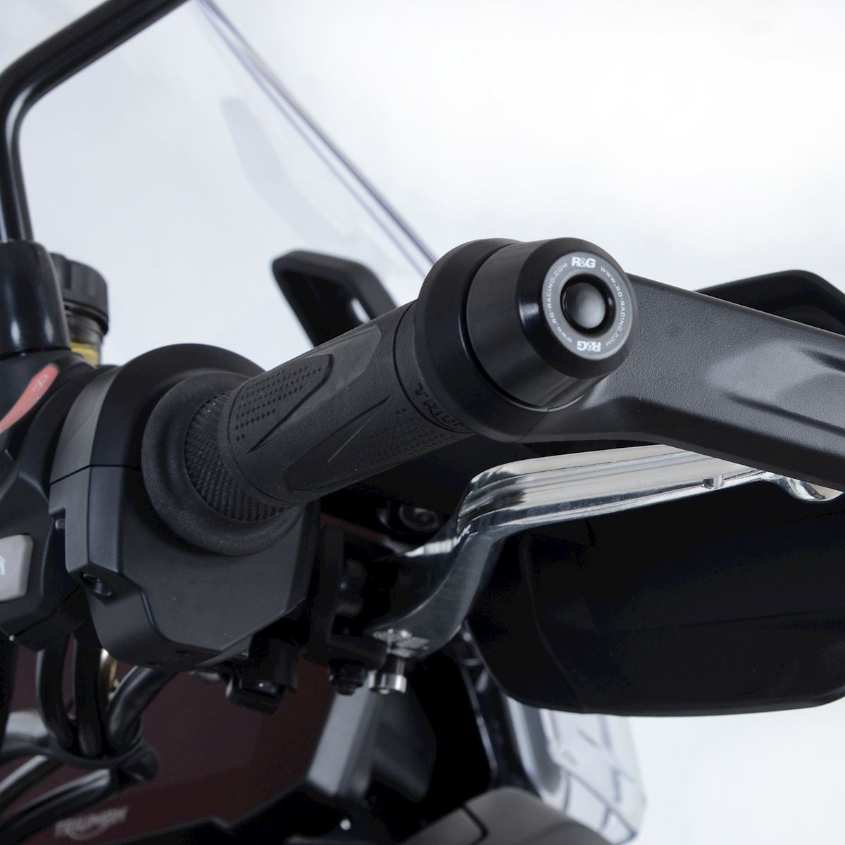 Stabilizzatori / tamponi manubrio, Triumph Tiger 900 (GT / Rally) '20- / 850 Sport '21- (adatto con paramani OEM)