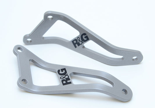Staffa supporto scarico - Honda SP1 / SP2 (coppia) color alluminio