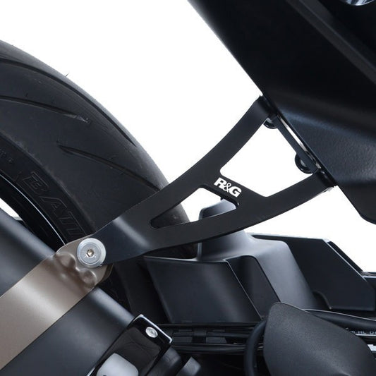 Staffa supporto scarico + piastra fori pedane posteriori - Husqvarna Vitpilen 701