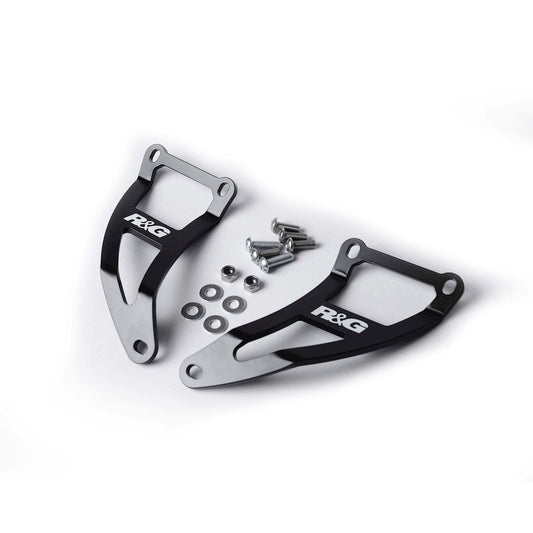 Staffa supporto scarico - Suzuki SV1000 (coppia) colore nero