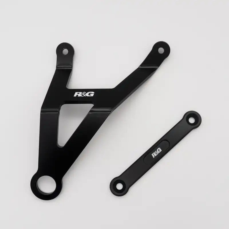Staffa supporto scarito + piastra fori pedane posteriori Harley-Davidson Pan America (Special) '21- senza installazione della protezione scarico (optional extra)