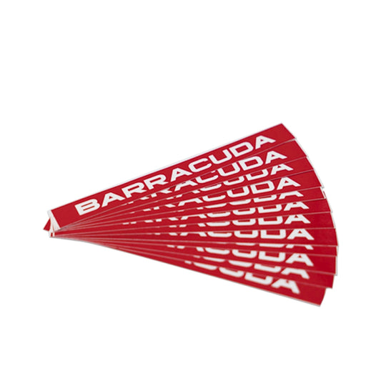 STICKERS 12x1,2cm - barracuda Promo