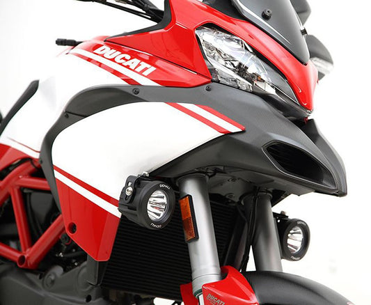 SUPPORTI MONTAGGIO FARETTI ANTERIORI PER DUCATI MULTISTRADA 1200 '10-'14