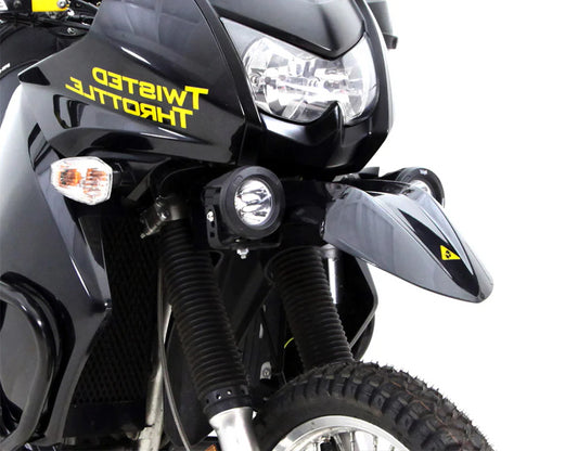 SUPPORTI MONTAGGIO FARETTI ANTERIORI PER KAWASAKI KLR650E '08-
