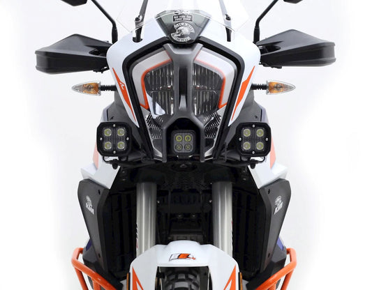 SUPPORTI MONTAGGIO FARETTI ANTERIORI PER KTM 1290 SUPER ADVENTURE R/S 21'-