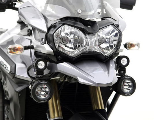 SUPPORTI MONTAGGIO FARETTI ANTERIORI PER TRIUMPH TIGER EXPLORER 1200 '12-'14