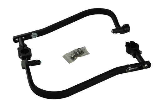Protezione e supporto paramani nero - manubrio 22,2mm