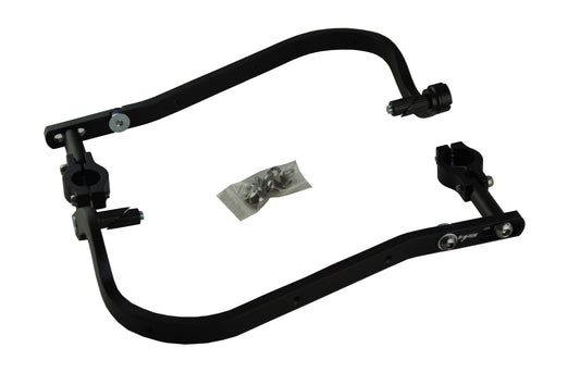 Protezione e supporto paramani nero - manubrio 28,6mm