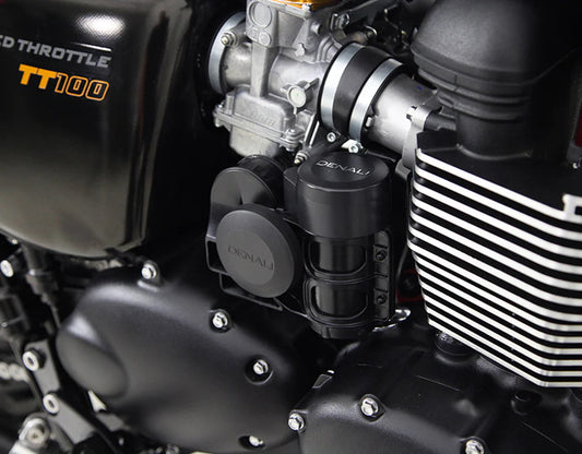 SUPPORTO PER MONTAGGIO SOUNDBOMB - TRIUMPH THRUXTON '04-