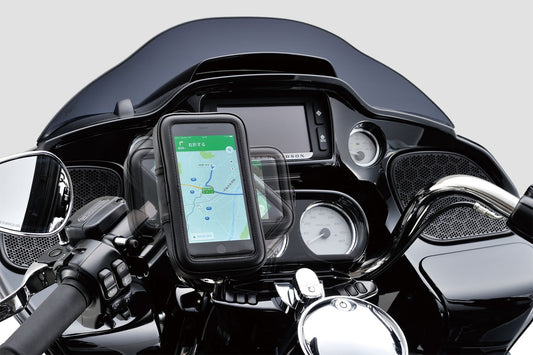 Supporto smartphone c/custodia tg.M (137x70x20mm) - tipo removibile con sgancio rapido
