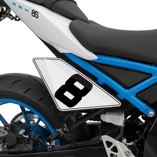 KIT TABELLA PORTANUMERO - barracuda Motorbike Suzuki GSX 8S