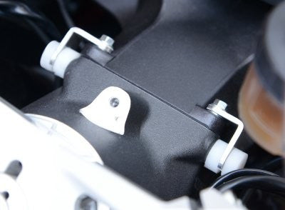 Tamponi fine corsa per sterzo - Ducati 899/959/1199/1299/V2 Panigale/Streetfighter V2 '22- (non c/bloccasterzo orig) - bianco