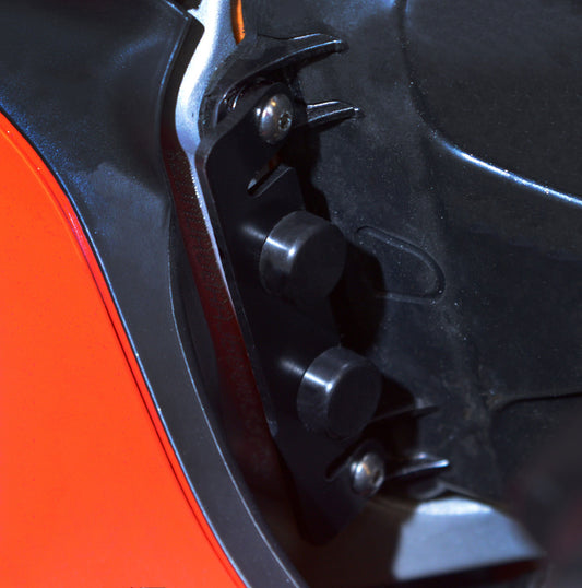 Tamponi fine corsa per sterzo - Ducati Panigale V4 / V4S / Speciale / V4R '19- / Streetfighter V4 '20- (non utilizzare con bloccasterzo Ducati) - bianco