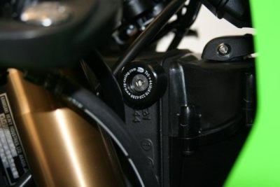 Tamponi fine corsa per sterzo - KW ZX10-R '04-'05 / '08-'10 / ZX636 '03-'04 / ZX-636 '19- (non con bloccasterzo orignale)-bianco