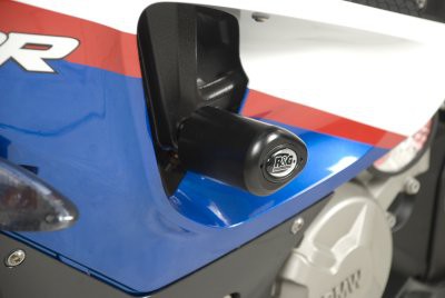 Tamponi / protezioni telaio tipo Aero - BMW S1000RR VERSIONE RACING bianco '10-'11