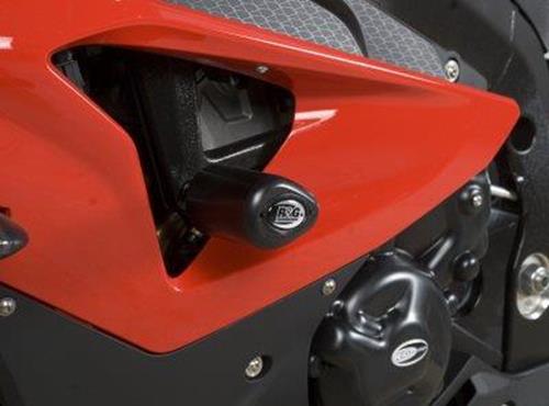 Tamponi / protezioni telaio tipo Aero - BMW S1000RR 2012-2014 (colore bianco)