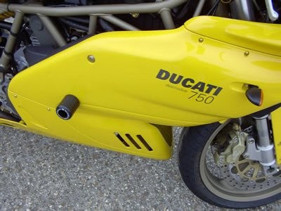 Tamponi / protezioni telaio - Ducati 750SS/900SS ('99-'00)
