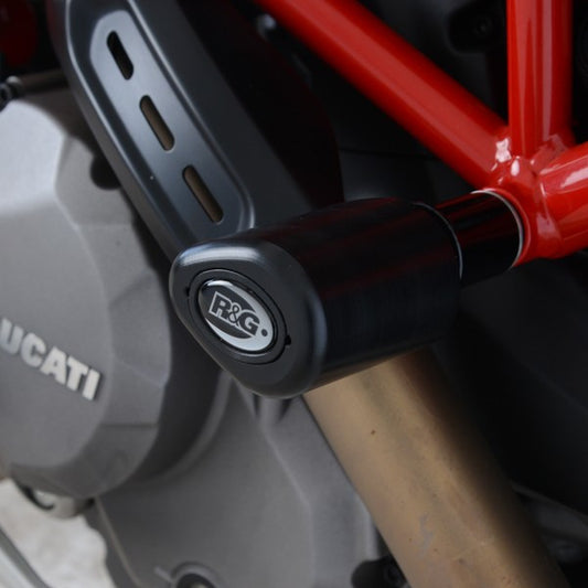 Tamponi / protezioni telaio tipo Aero - Ducati 950 Hypermotard '19- / Desert X '22-