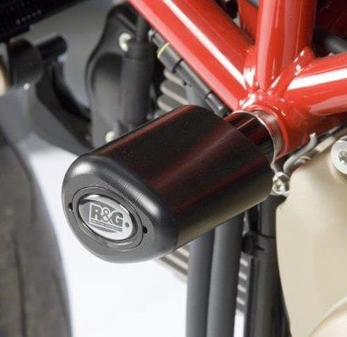 Tamponi / protezioni telaio tipo Aero - Ducati Streetfighter 1098 & Hypermotard 796 / 1100 EVO