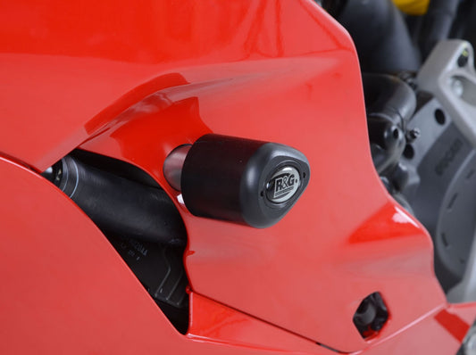Tamponi / protezioni telaio tipo Aero - Ducati Supersport S '17-'20 - bianco