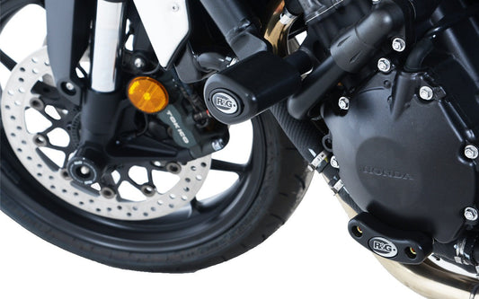 Tamponi / protezioni telaio tipo Aero - Honda CB1000R '18- / CB1000R+ '18-'20 - bianco