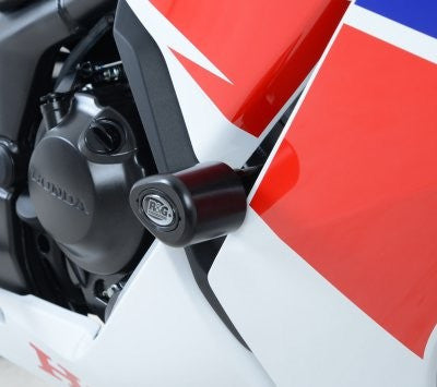 Tamponi / protezioni telaio tipo Aero no-cut sliders telaio - Honda CBR300R
