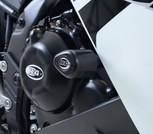 Tamponi / protezioni telaio tipo Aero no-cut sliders telaio - Honda CBR500R '16- - bianco