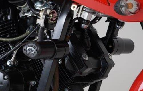 Tamponi / protezioni telaio tipo Aero - Hyosung GT125/250 naked