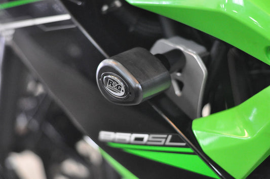 Tamponi / protezioni telaio tipo Aero no-cut sliders telaio - Kawasaki Ninja 125 / Ninja 250 SL