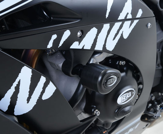 Tamponi / protezioni telaio tipo Aero - Kawasaki ZX10-R '11- / ZX-10RR '21- - bianco