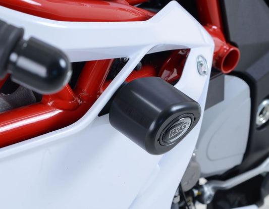 Tamponi / protezioni telaio tipo Aero no-cut sliders telaio - MV Agusta F4 1000R '10- / F4RR / F4 RC '15-