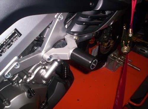 Tamponi / protezioni telaio - Suzuki DL 1000 VStrom / Kawasaki KLV1000 fino al 2005