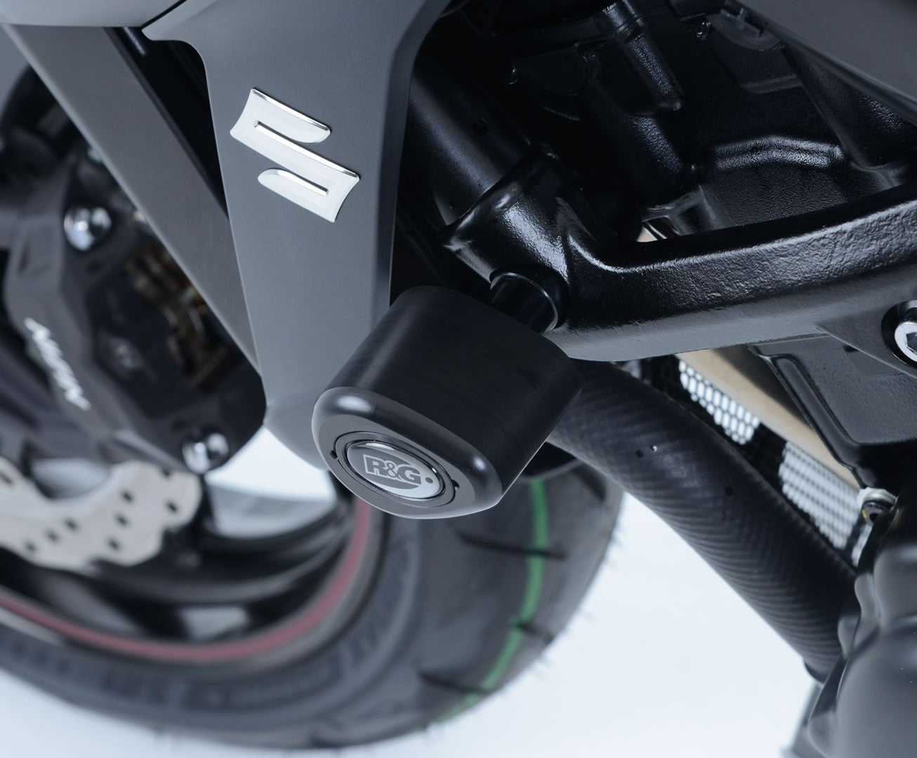 Tamponi / protezioni telaio tipo Aero - Suzuki GSXS 750 '17-