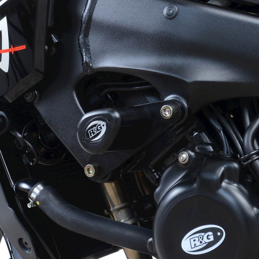 Tamponi / protezioni telaio tipo Bridge, Suzuki Katana '19-, GSX-S1000 (ABS) (colore bianco)