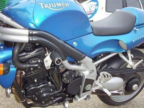 Tamponi / protezioni telaio MID ENGINE - Triumph Speed Triple '97-'07