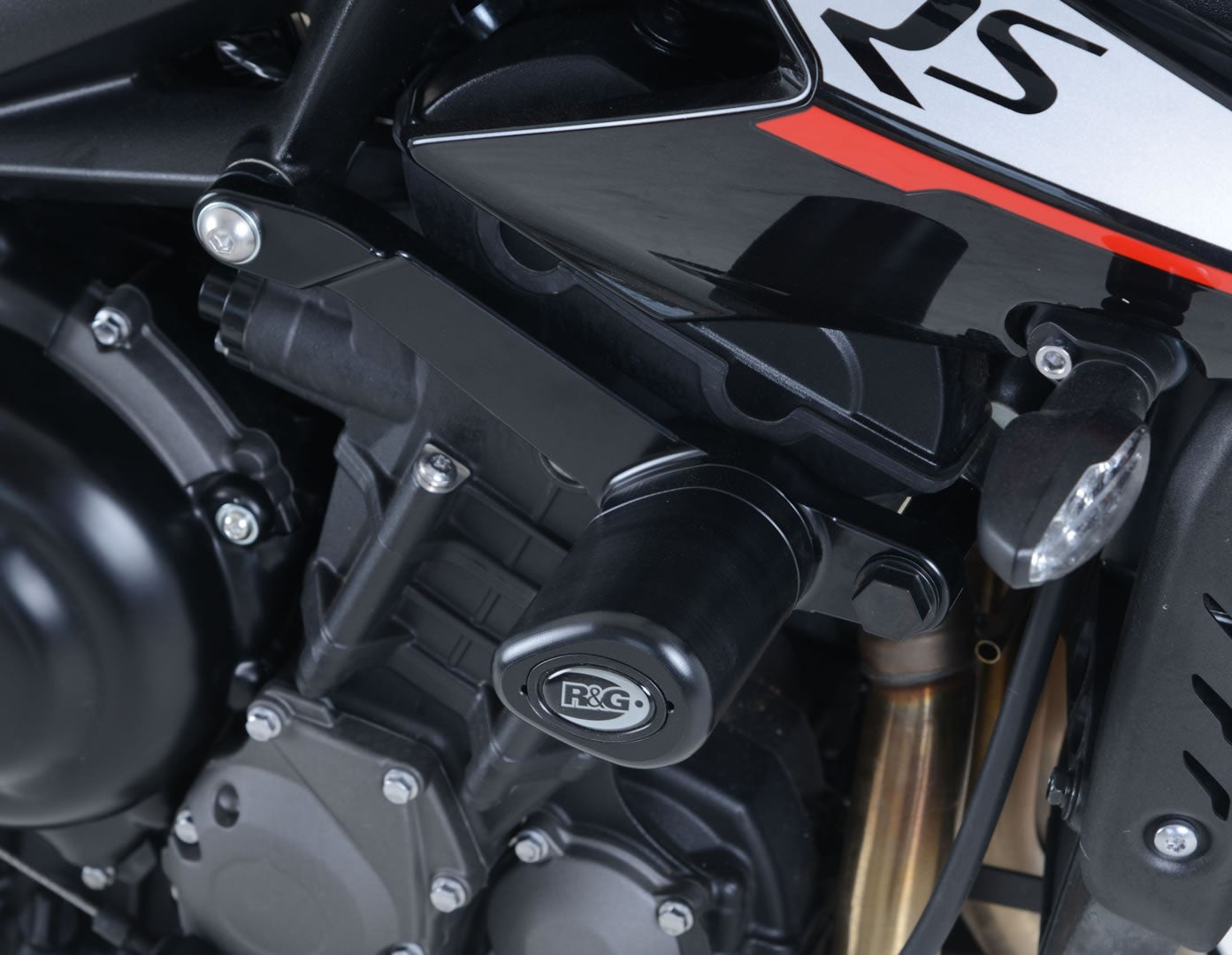 Tamponi / protezioni telaio tipo Aero - Triumph Street Triple 765 RS/R/S '17-