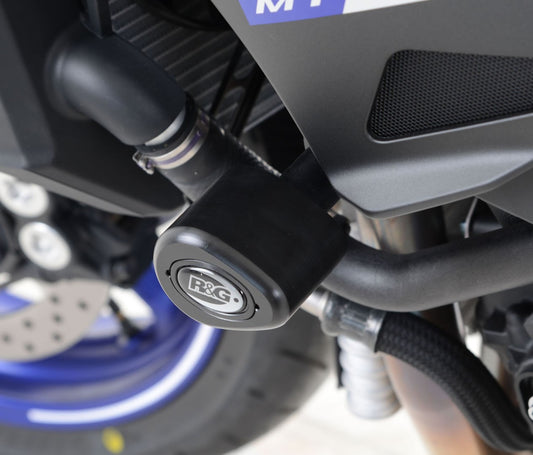 Tamponi / protezioni telaio tipo Aero - Yamaha MT-10 - bianco
