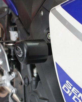 Tamponi / protezioni telaio tipo Aero no-cut sliders telaio - Yamaha YZF-R25 '14-'18 / YZF-R3 '15-'18