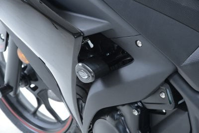 Tamponi / protezioni telaio tipo Aero - Yamaha YZF-R25 '14-'18 / R3 '15-'18 (tipo racing)