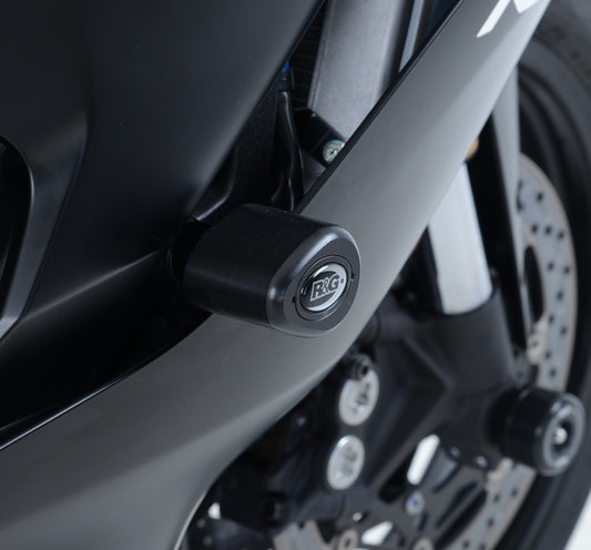 Tamponi / protezioni telaio tipo Aero (no cut) - Yamaha YZF-R6 '17- - bianco