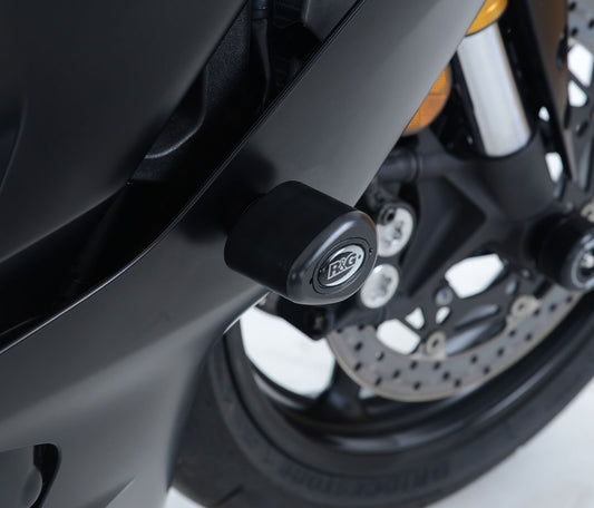 Tamponi / protezioni telaio tipo Aero - Yamaha YZF-R6 '17- - bianco