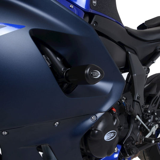 Tamponi / protezioni telaio tipo Aero, Yamaha R7 '22- (colore bianco)