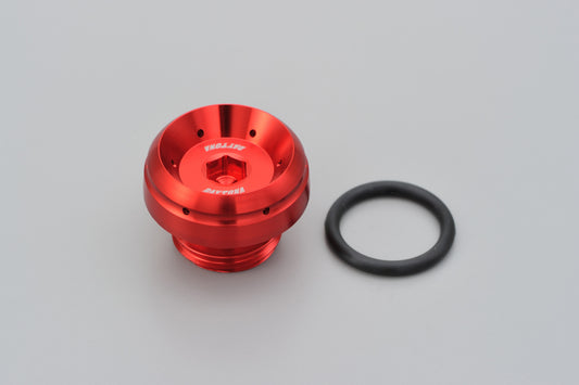 Tappo carico olio motore M24 x P3 - rosso