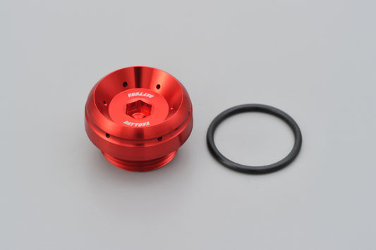 Tappo carico olio motore M27 x P1,5 - rosso