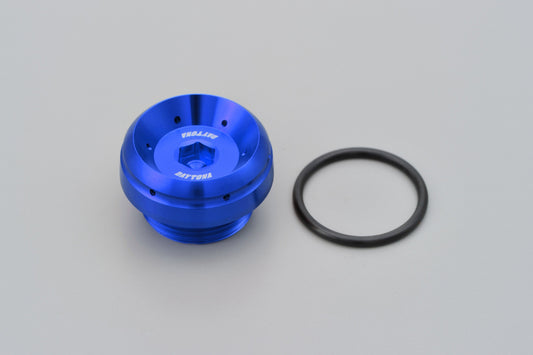 Tappo carico olio motore M27 x P1,5 - blu