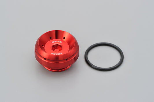 Tappo carico olio motore M27 x P3 - rosso