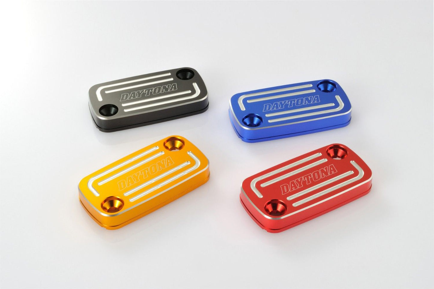 Coperchio serbatoio pompa freno / frizione, HONDA-H alluminio anodizzato - BLU