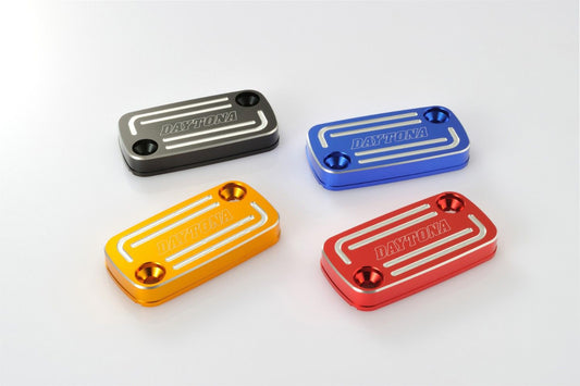 Coperchio serbatoio pompa freno / frizione, HONDA-H alluminio anodizzato - BLU