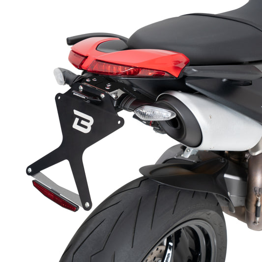PORTATARGA SPECIFICO PER FRECCE ORIGINALI - barracuda Motorbike Ducati Hypermotard - Hyperstrada Hypermotard 950